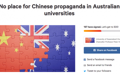 No place for Chinese propaganda in Australian universities
