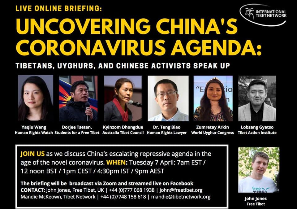 Live Online Briefing: Uncovering China’s Coronavirus Agenda