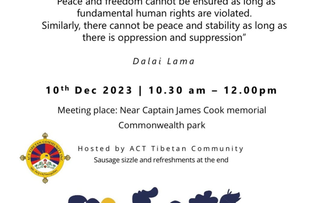 10 Dec 2023 Human Rights Day Walk Canberra