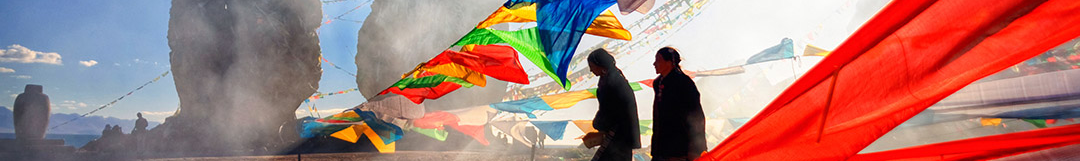 Tibetan flags