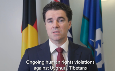 Australian Assistant Minister for Foreign Affairs mentions Tibet in UN Human Rights Council Statement for Australia