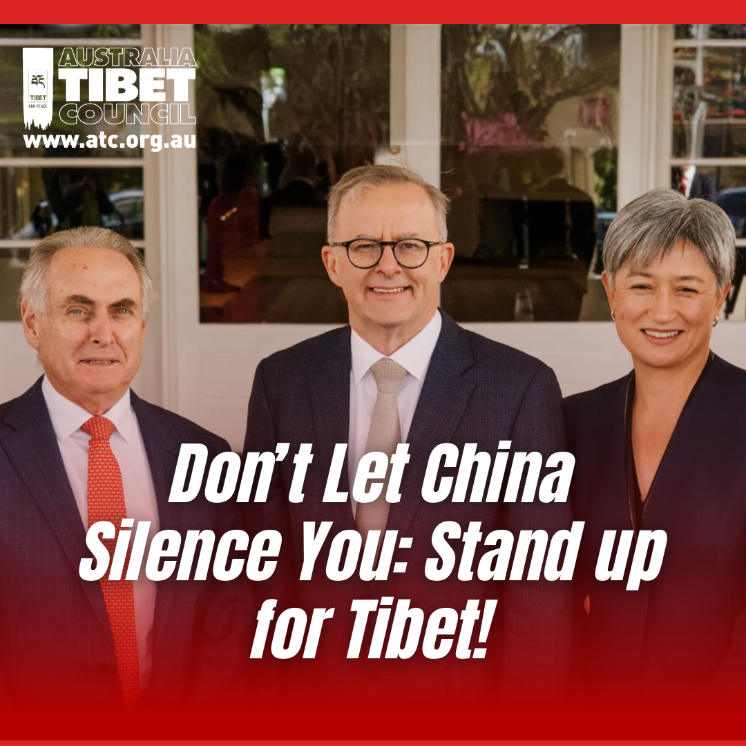 Action: Email AUS Leaders – Stand Up for Tibet