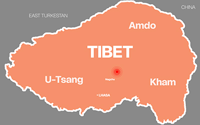 Tibetan region hit by deadly earthquake